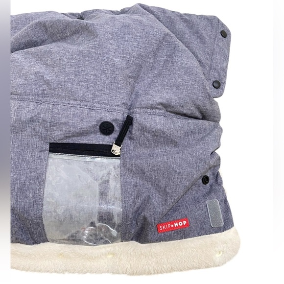 Skip * Hop Stroll & Go 3 season on call hand muff heather grey 5 star - Picture 7 of 11